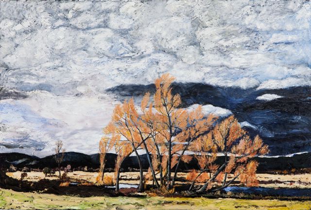The Mill Pond at Nant Bothwell in Winter